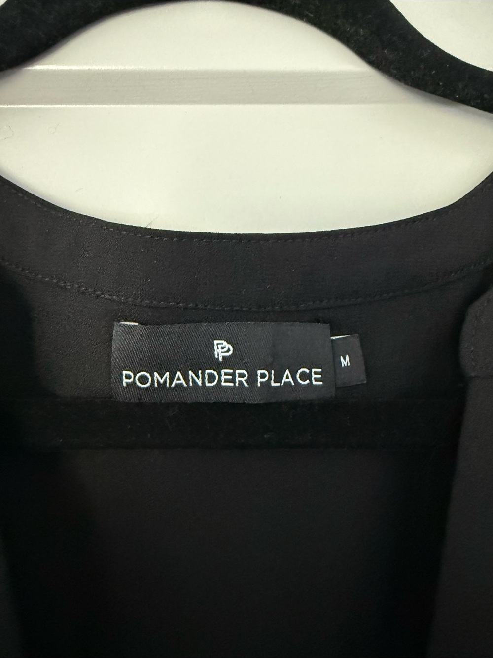 Pomander Place Black Crepe Kenzo Dress Size Medium - Picture 9 of 12